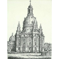 323 Frauenkirche Dresden groß 15x20cm